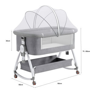 ONES Uorsin Newborn Baby Crib Foldable Multifunctional Baby Bed