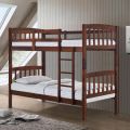 LOFT Design NILDA MONTROS Single Size solid wood double decker bunk bed convertible into 2 single bed / ikea bed / katil single. 