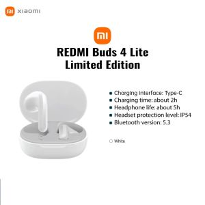 Xiaomi Redmi Buds 4 Lite Bluetooth®5.3 12mm Dynamic Driver IP54 water-resistance Up to 20 hours Battery Life PROMO CLEARANCE