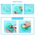 DUcare Brush Cleaning Mat Makeup Foundation Brush Cleansing Scrubber Foldable Silicone Washing Cosmetic Sponge Cleaner Bowl Pad【Post in 24 Hours & 90 Days Warranty Services】. 
