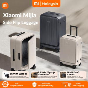 Xiaomi Mijia Side Open Flip Lid Front Luggage Bag TSA Lock Lightweight Travel Boarding Case 20/24 Inch Handle Suitcase