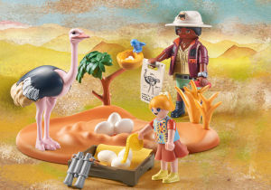 Playmobil 71296 Wiltopia - Ostrich Keepers วิลโทเปีย ผู้ดูแลนกกระจอกเทศ