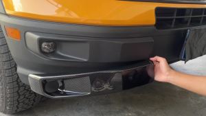 mv1 JeCar ABS Material Automobile Front Fog Lamp Decoration For Ford Bronco Sports 2021 UP Automotive Exterior Lighting Accessories 4Y2K8