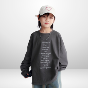phẩm Áo Thun Tay Dài Trẻ Em Cotton 4 Chiều Cho Bé Trai Bé Gái In Hình Thời Trang B569 | JJ Kids Fashion