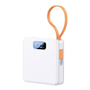 DIY 18650 Charging Adapters Case Detachable DIY Power Case with Lanyard USB C Quick Charging Case Type C USB Port