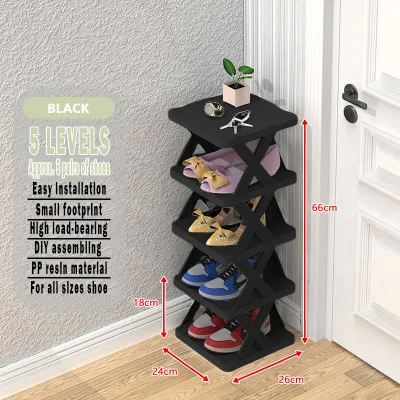 7 8 9 Layers Folding Shoe Rack Shelves Save Space Storage Rack For Dormitory Balcony Shoe Organizer