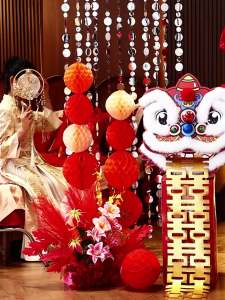 ตกแต่งงานแต่งงาน การเต้นรำสิงโต การจัดห้องแต่งงาน เครื่องประดับหัวสิงโต การหมั้น ห้องใหม่ ห้องนั่งเล่น ชุดนอน อุปกรณ์ถ่ายภาพ