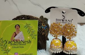 OFFER INDIAN NEW DESIGN 2024 Earrings YaeShaNesh sparkle design collection with (FREE 🎁) MIN SPEND RM 18