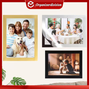 Magnetic Picture Frame Photo Certificate Framework Wall Sticker Sign Holder