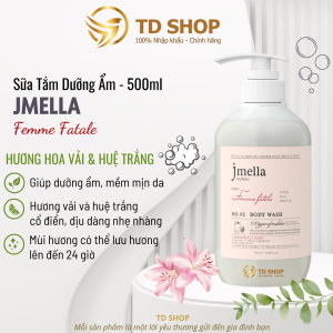 [NK Hàn Quốc] Sữa Tắm Jmella Dưỡng Ẩm Hương Nước Hoa (nhiều mùi hương) 500ml - TD Shop