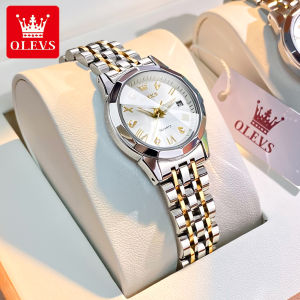OLEVS Watch for Women Original Branded Genuine Stainless steel Water Proof Elegant Luminous Ladies Watches