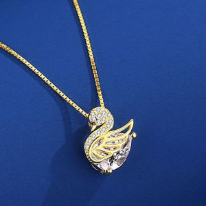 OYJR สร้อยหงส์แฟชั่นสวยๆ สร้อยสแตนเลสสำหรับผู้หญิง