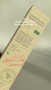 Kem chống nắng vật lý AXIS-Y Complete No-Stress Physical 2% Niacinamide Sunscreen SPF 50+ PA++++ (V.3) 50ml