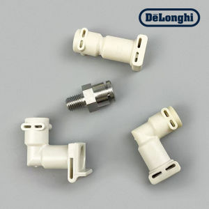 Made in Italy original Delonghi coffee machine connector elbow straight head metal straight head accessory