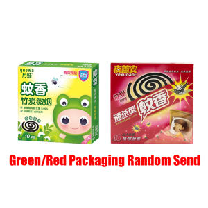 30 Pieces Mosquito Coil Mosquito Repellent Incense Natural Herbal Anti-Mosquito Sticks Living Room Office Outdoor Camping Fishing