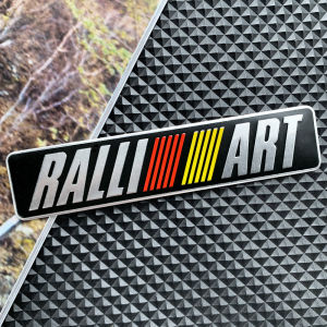 3D Aluminium Car Styling for Emblem Rear Trunk Sticker For Mitsubishi ralliart asx outlander xl 3 lancer pajero 4 l200