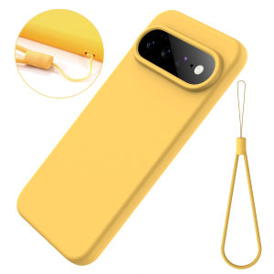 For Google Pixel 11 Pro XL Premium Liquid Silicone Soft Gel Simple Plain Color Shockproof Slim Protective Phone Case Cover | Sarung Telefon Bimbit Pixel 11 Pro XL Silikon Lembut Kalis Gegar Casing