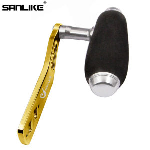 SANLIKE Aluminium Fishing Reels Handle for Spinning Reel Shimano & Daiwa Jigging Trolling Reel Fishing Equipment Left Right Hand