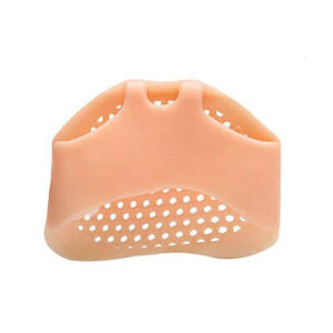 1 pair of front foot pads womens forefoot pads high heel foot covers metatarsal pain relief toe bursitis protector toe separator foot care