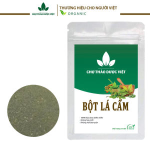 Bột lá cẩm tím sấy lạnh nguyên chất 500g ( Bột rau củ tạo màu thực phẩm dùng nấu xôi làm bánh) Chợ Thảo Dược Việt