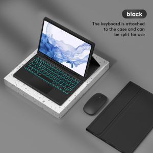 Bluetooth Keyboard for iPad Air 5th 4th Gen 2022 Air 2 9.7 2018 2017 iPad 10.2 10.5 with RGB Keyboard for iPad Pro 13 11 12.9 Inch 2022