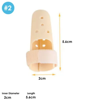 Finger Splint Braces for Pinky Slim Finger Plastic Support for Arthritis Basketball Immobilizer