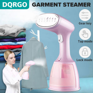 DQRGO (Malaysia 3 plug) Steamer iron Handheld Garment Steamer 1500W High-power iron baju steamer 15 Seconds Fast-Heat 3 gears adjustable Mini Vertical Lightweight 280ml Household travel