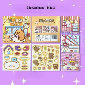 Đồ Chơi thủ công DIY sách nam châm cuốn sách từ tính yên tĩnh Kuromi quà tặng cho bé - Tiệm Nhà Sóc 2023