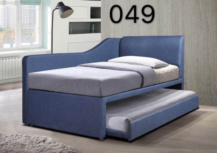 Super single bed with deals pull out bed