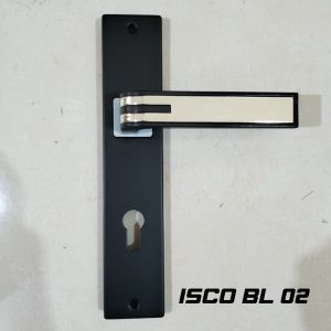 Handle Pintu Hitam Besar Ukuran 25cm/ Kunci Pintu full besi stainless / selot pintu besar hitam