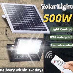 Đèn Năng Lượng Mặt Trời 45W 200W 500W Siêu Tiết Kiệm Điện Năng