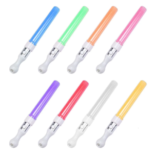 Glow Sticks 3 Modes Led Light Sticks Colorful Flashing Light Glow in The Dark Party Supplies Reusable Led Decorations