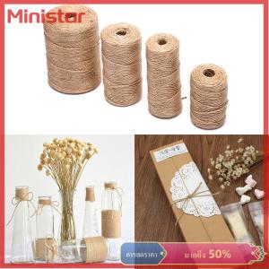 Ministar เชือกป่านธรรมชาติสำหรับตกแต่งงานฝีมือแบบ DIY