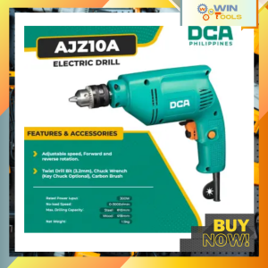 DCA AJZ10A ELECTRIC DRILL