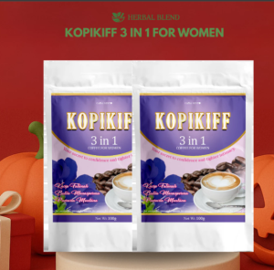 Kopikiff for Her BUY 1 TAKE 1 COFFEE 3 in 1 coffee Kafic Fatimah Butea Monosperma Pueraria Montana & Stevia B1T1