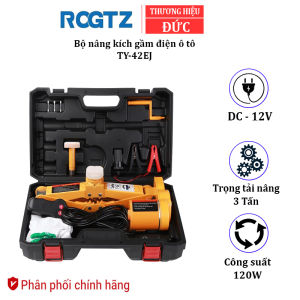[ BẢO HÀNH 2 NĂM ] Bộ kích gầm ô tô xe hơi 12V - Con Đội Điện Nâng Gầm ô tô xe hơi TY-42EJ (ROGTZ - Thương hiệu đến từ Đức)