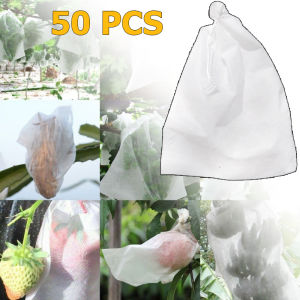 100ชิ้น ถุงผ้าห่อผลไม้ 2 ขนาด หนา 30-35 แกรม ห่อฝรั่ง น้อยหน่า ชมพู่ มะม่วง มะปราง อะโวคาโด ป้องกันแมลง ถุงผ้าสปันบอนด์ ใช้ซ้ำได้ 【จัดส่งจากกรุงเทพ】