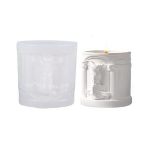 Silicone Mould for Candle Making and Resin Art Goddess Storage Cup Crafting Nordic Designs Home Decoration