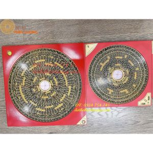 La kinh tiếng hán phong thủy 36 tầng 6 cỡ: 8cm 11.5cm 15cm 20cm 23cm 30cm