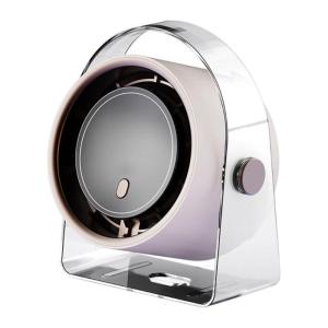 Quạt tản nhiệt Quạt để bàn thuận tiện bàn nhỏ Fan Màn hình hiển thị kỹ thuật số Quạt để bàn ABS kết cấu thích hợp cho cắm trại ngoài trời