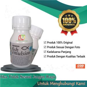 Biomega Fish Emulsion Pupuk Asam Amino Pertanian Super Nutrisi Suplemen Tanaman Premium 250 ml
