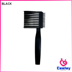 CeeJay หวีตัดผมผู้ชาย เอาไว้รองทรง ตําแหน่งโค้ง แบบพกพา เฉพาะร้านตัดผม Barber Combs