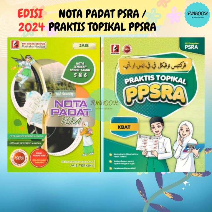 [FUNBOOK] Nota Padat PSRA / Latihan Tubi PSRA + Bank Soalan 2023 ...
