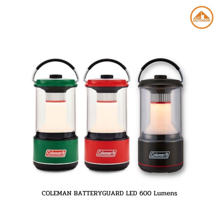 Coleman 600 Lumens LED Lantern w/BatteryGuard - Green main image 0