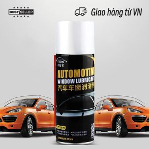 Chai Xịt Dầu Bôi Trơn Cửa Kính Ô Tô Dung Tích 450ml Chống Kẹt Kính Bảo Dưỡng Gioăng Cao Su Cửa Nóc Ô Tô