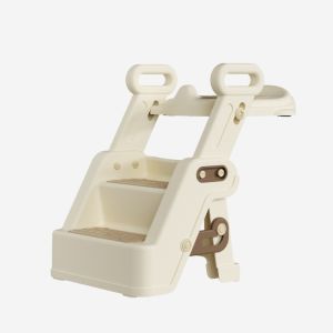 BENYTRO Portable Childrens Toilet Seat Stairway Foldable Upgraded Toilet Stand Step Stool High Quality Multipurpose Childrens Step Toilet Seat Ring For Children Potty Training