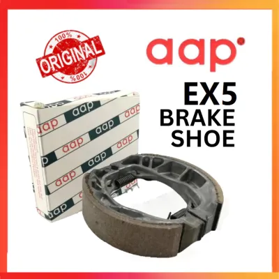 REMPIT AAP EX5 Lining Brake Shoe EX5 Dream Wave 125 Dash 110 DASH110 SYM EBONUS E BONUS 100% AAP EX5/EX5 DREAM WAVE100 W