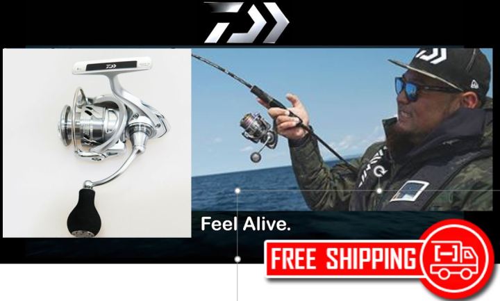 Daiwa Ninja LT 3000C XH, Spinning reel with front brake, compact body, NJ18LT3000CXH Daiwa Ninja LT 3000C XH, Spinning reel with front brake, compact body, NJ18LT3000CXH