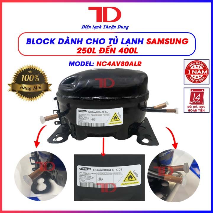 Block dành cho tủ lạnh Samsung từ 200L - 400L gas R600a - Điện Lạnh Thuận Dung