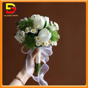 Bó Hoa Lụa Sang Trọng - Bó Hoa Cưới Cầm Tay Cô Dâu Nhiều Mẫu Làm Phụ Kiện Chụp Ảnh DGH-477